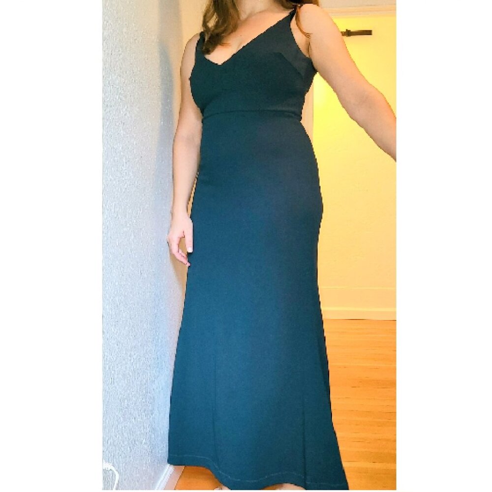Lulus Forest Green Maxi Dress